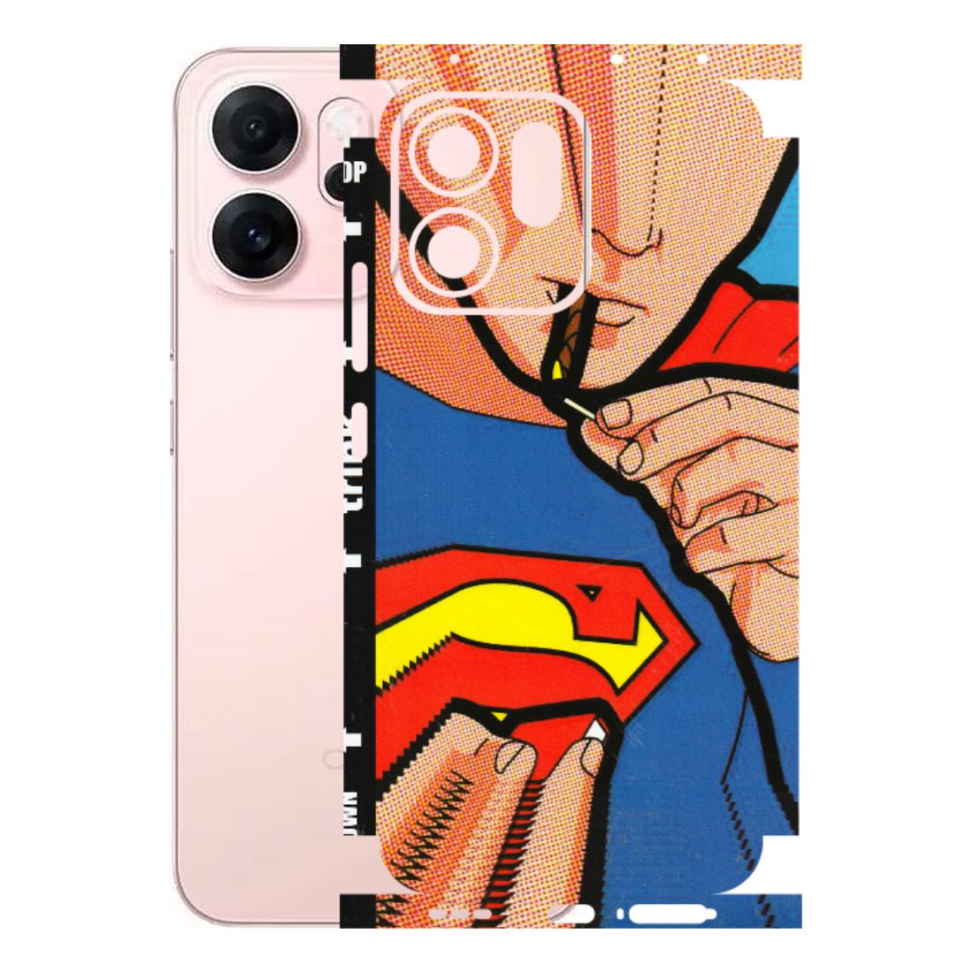 OPPO Phone Skins 2025 (All Models) - Superman Sutta - 3D Embossed Finish (L-130) Oppp Reno 14F 5G