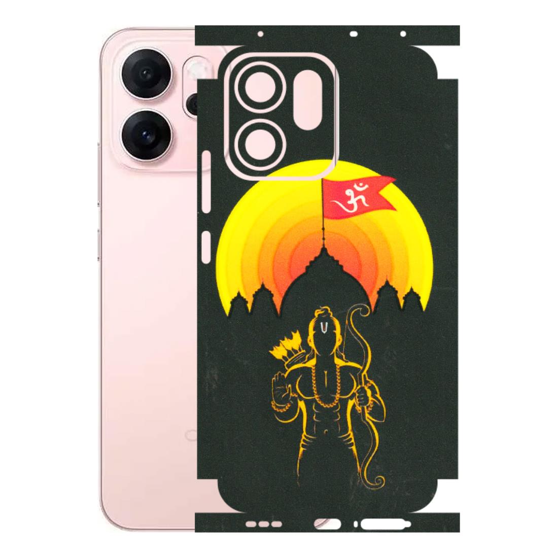 OPPO Phone Skins 2025 (All Models) - Lord Ram - 3D Embossed Finish (L-132) Oppp Reno 14F 5G