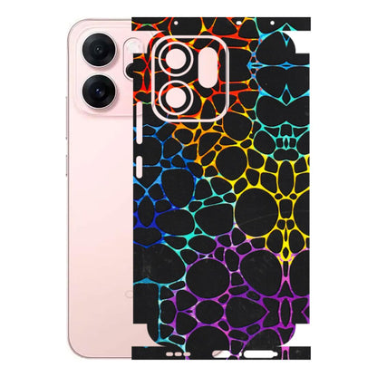 OPPO Phone Skins 2025 (All Models) - Abstract Art MultiColour - 3D Embossed Finish (L-133) Oppp Reno 14F 5G