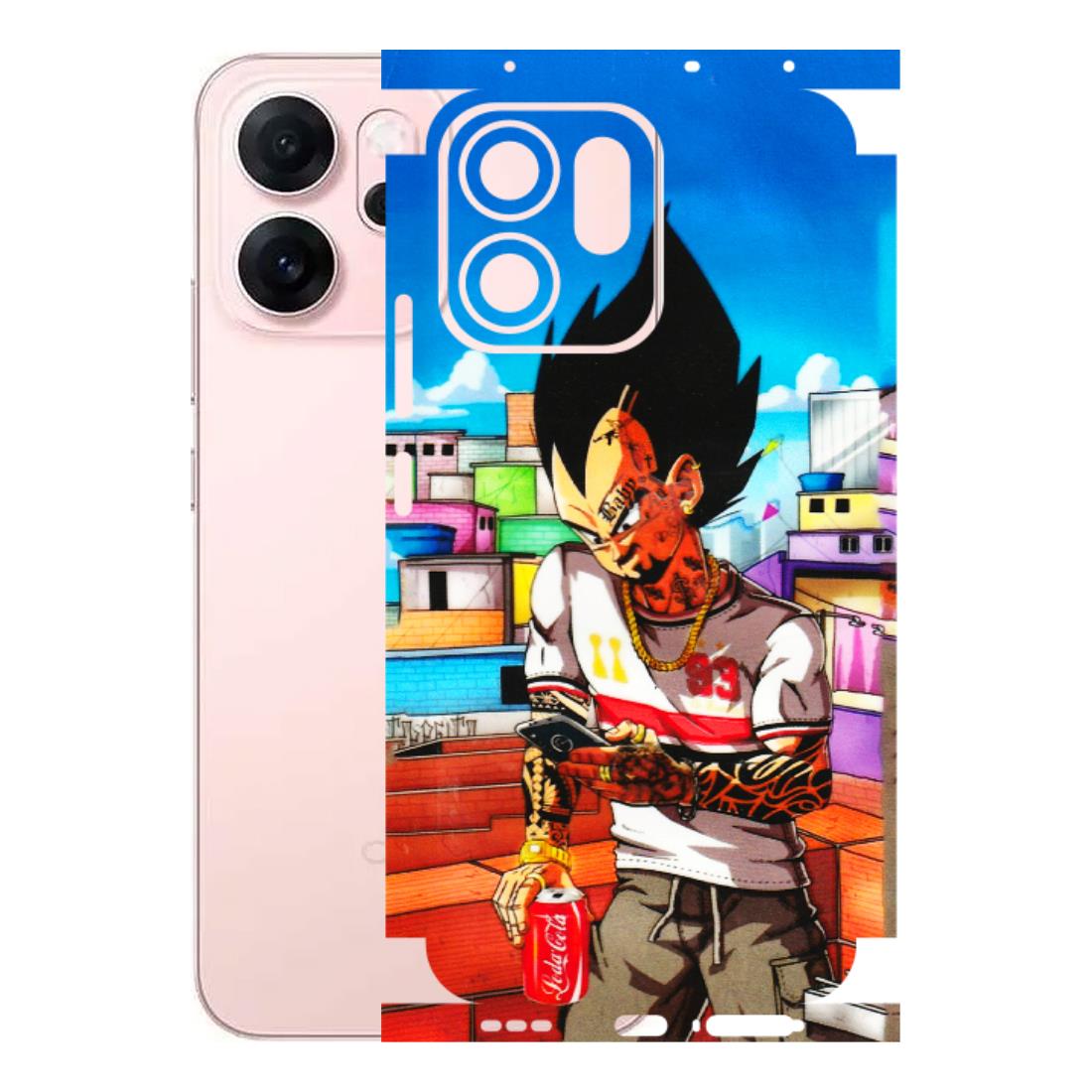 OPPO Phone Skins 2025 (All Models) - Vegeta - 3D Embossed Finish (L-136) Oppp Reno 14F 5G
