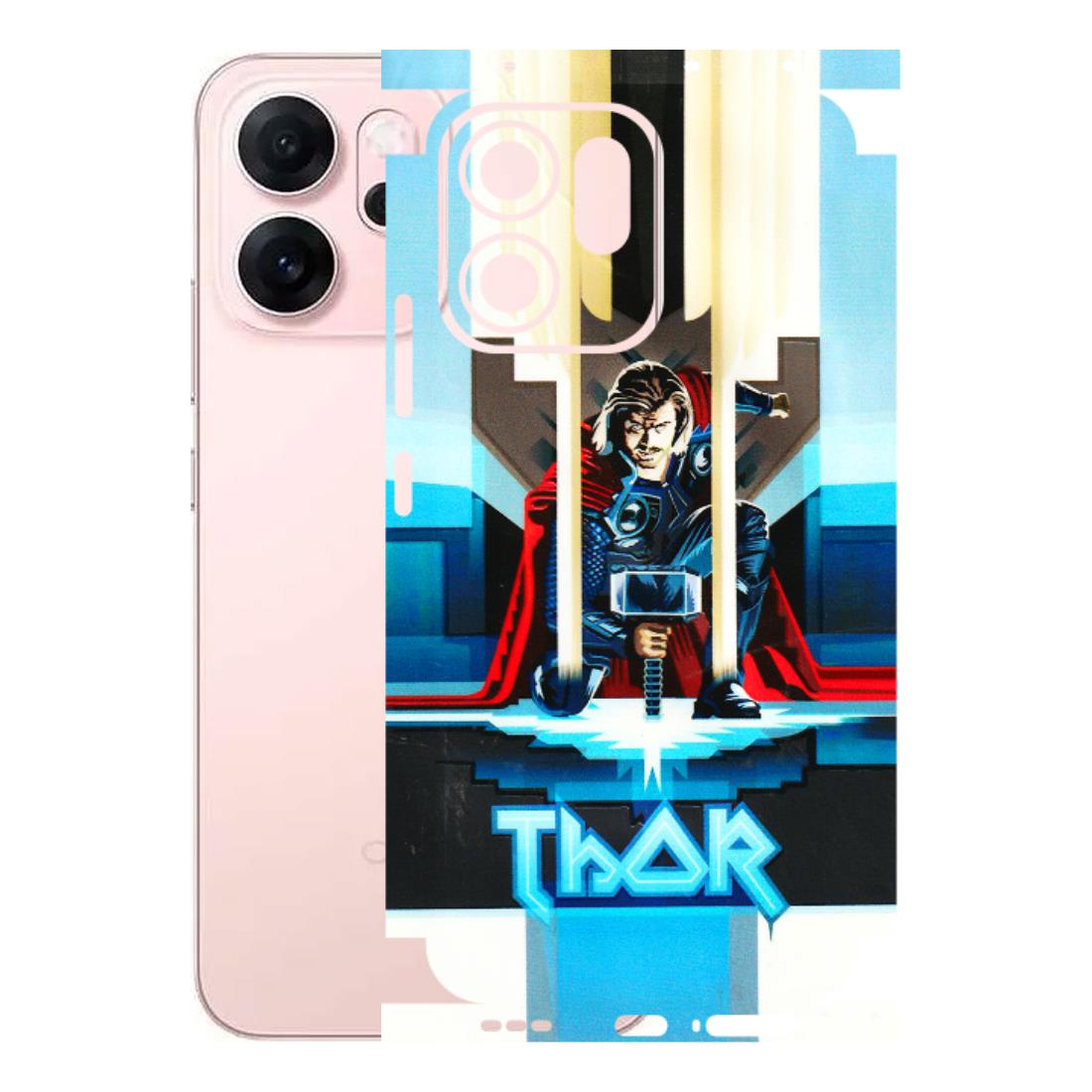 OPPO Phone Skins 2025 (All Models) - Thor - 3D Embossed Finish (L-137) Oppp Reno 14F 5G