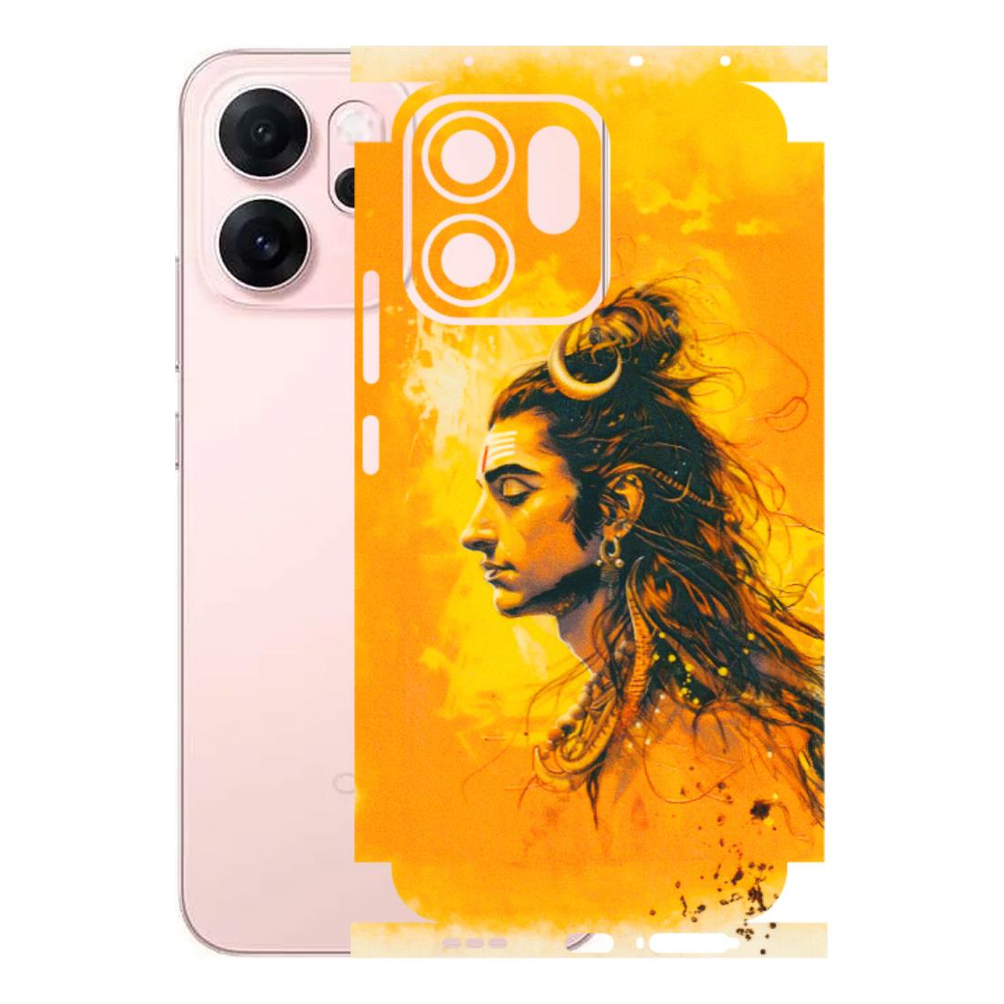 OPPO Phone Skins 2025 (All Models) - Shiv Shakti - 3D Embossed Finish (L-14) Oppp Reno 14F 5G