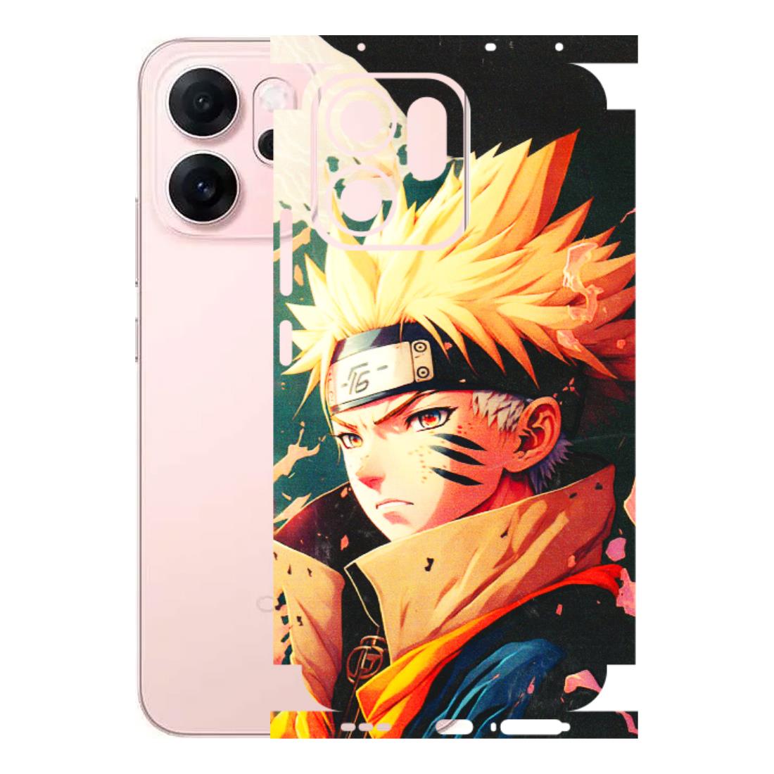 OPPO Phone Skins 2025 (All Models) - New Naruto - 3D Embossed Finish (L-148) Oppp Reno 14F 5G