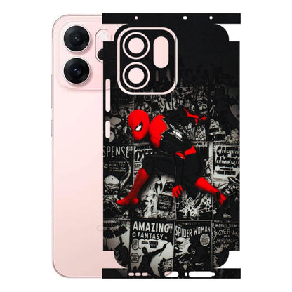 OPPO Phone Skins 2025 (All Models) - SpiderMan New - 3D Embossed Finish (L-162) Oppp Reno 14F 5G