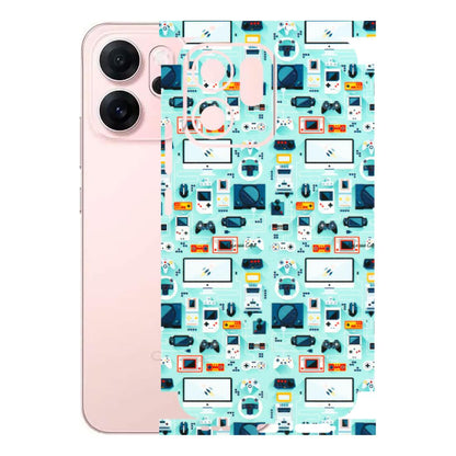 OPPO Phone Skins 2025 (All Models) - Gadgets Doodle - 3D Embossed Finish (L-184) Oppp Reno 14F 5G