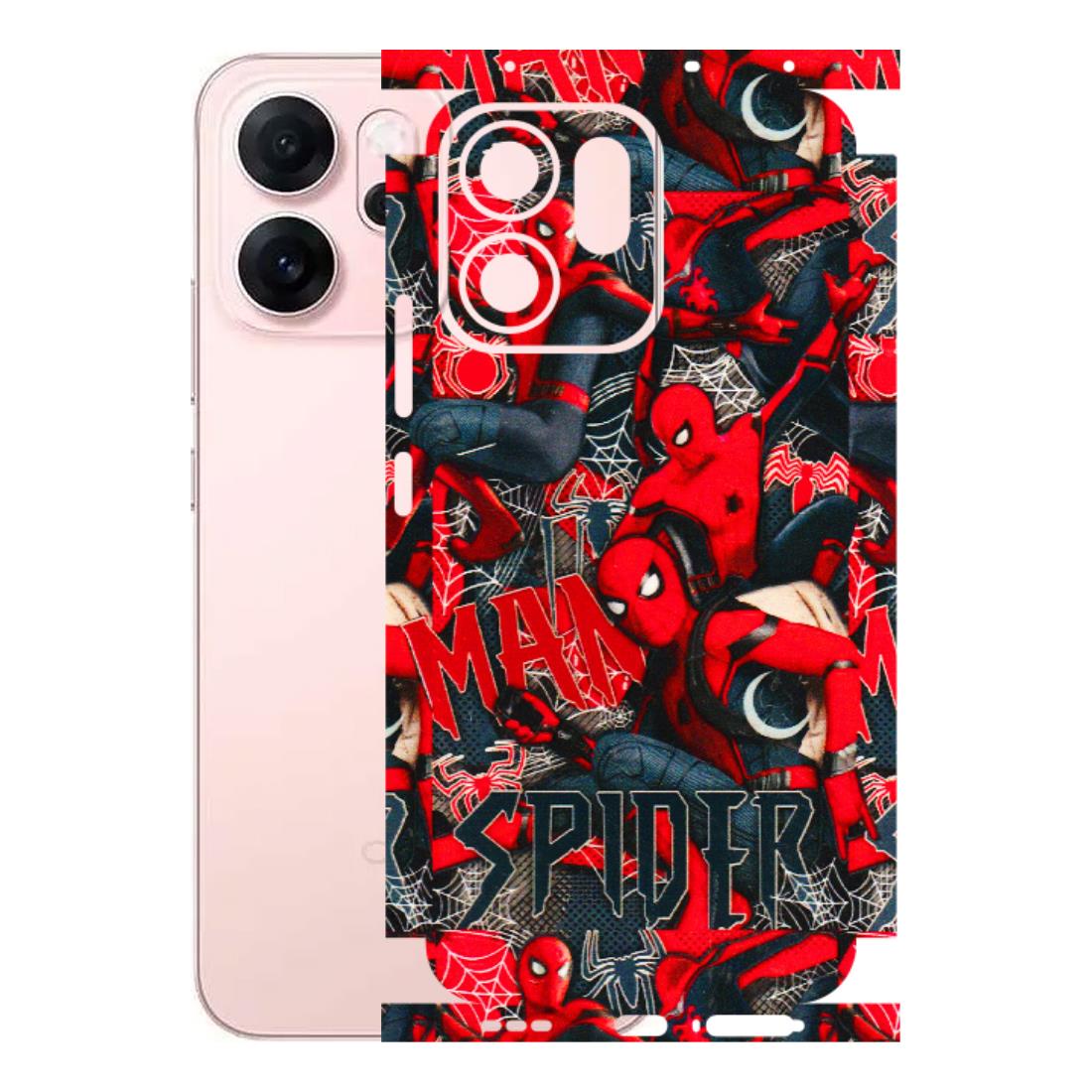 OPPO Phone Skins 2025 (All Models) - SpiderMan Cool - 3D Embossed Finish (L-188) Oppp Reno 14F 5G