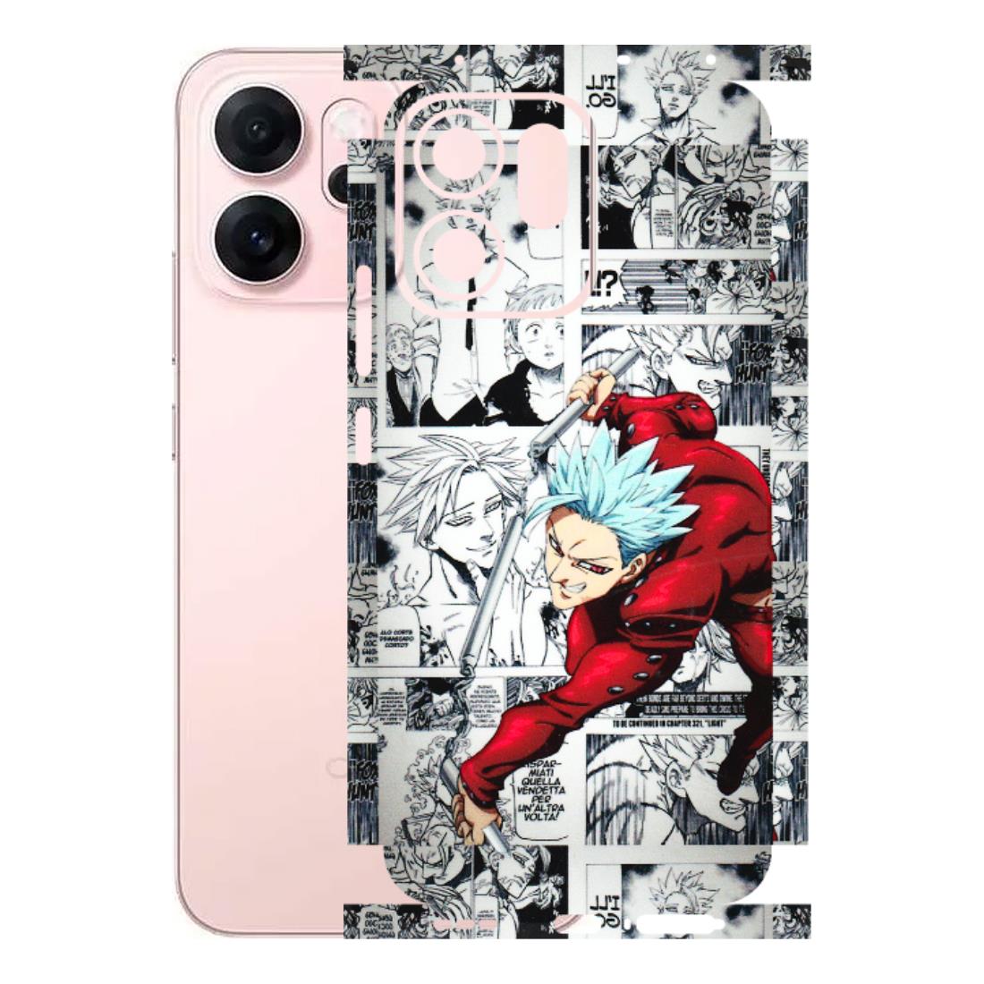 OPPO Phone Skins 2025 (All Models) - Anime Comic - 3D Embossed Finish (L-192) Oppp Reno 14F 5G
