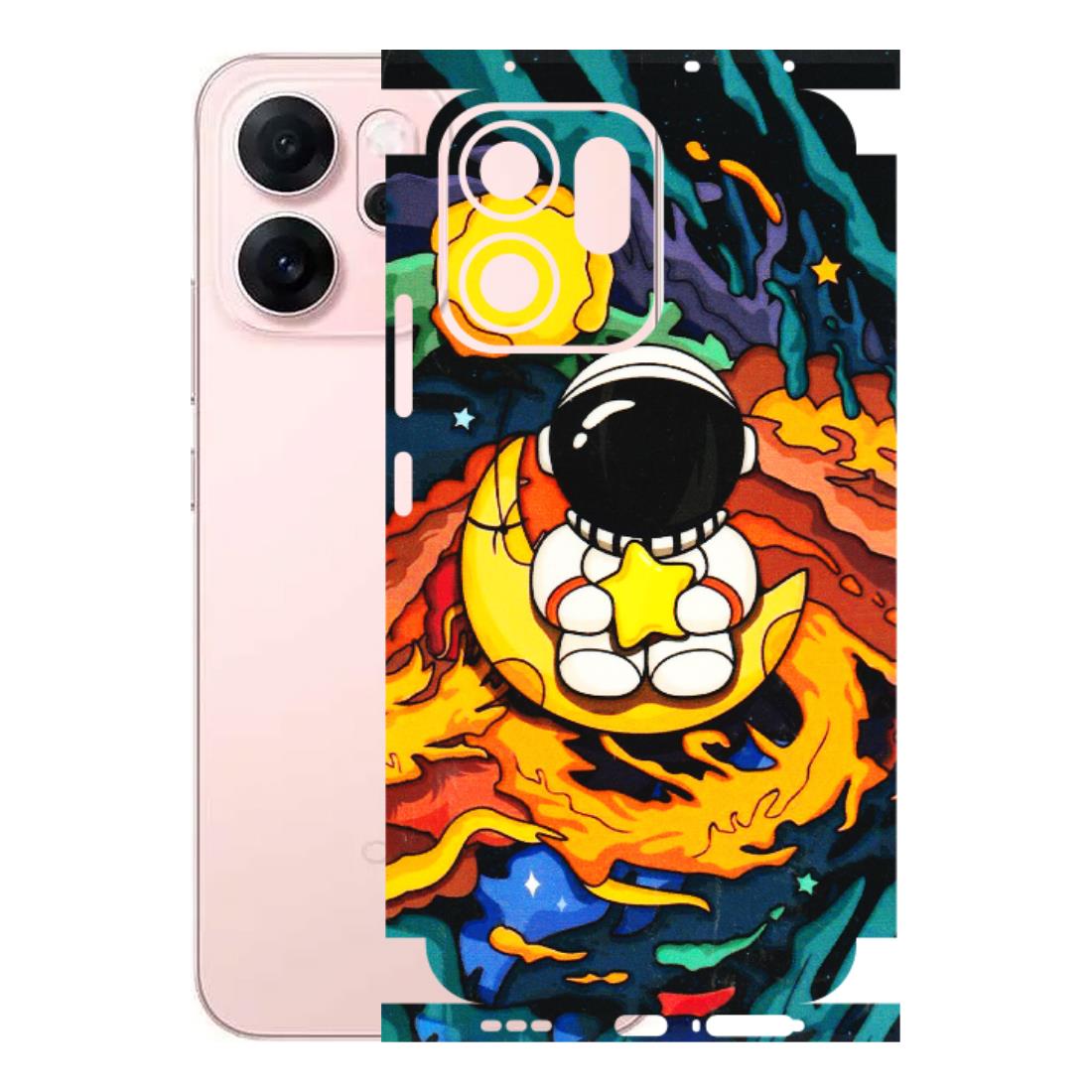 OPPO Phone Skins 2025 (All Models) - Baby Astronaut - 3D Embossed Finish (L-197) Oppp Reno 14F 5G