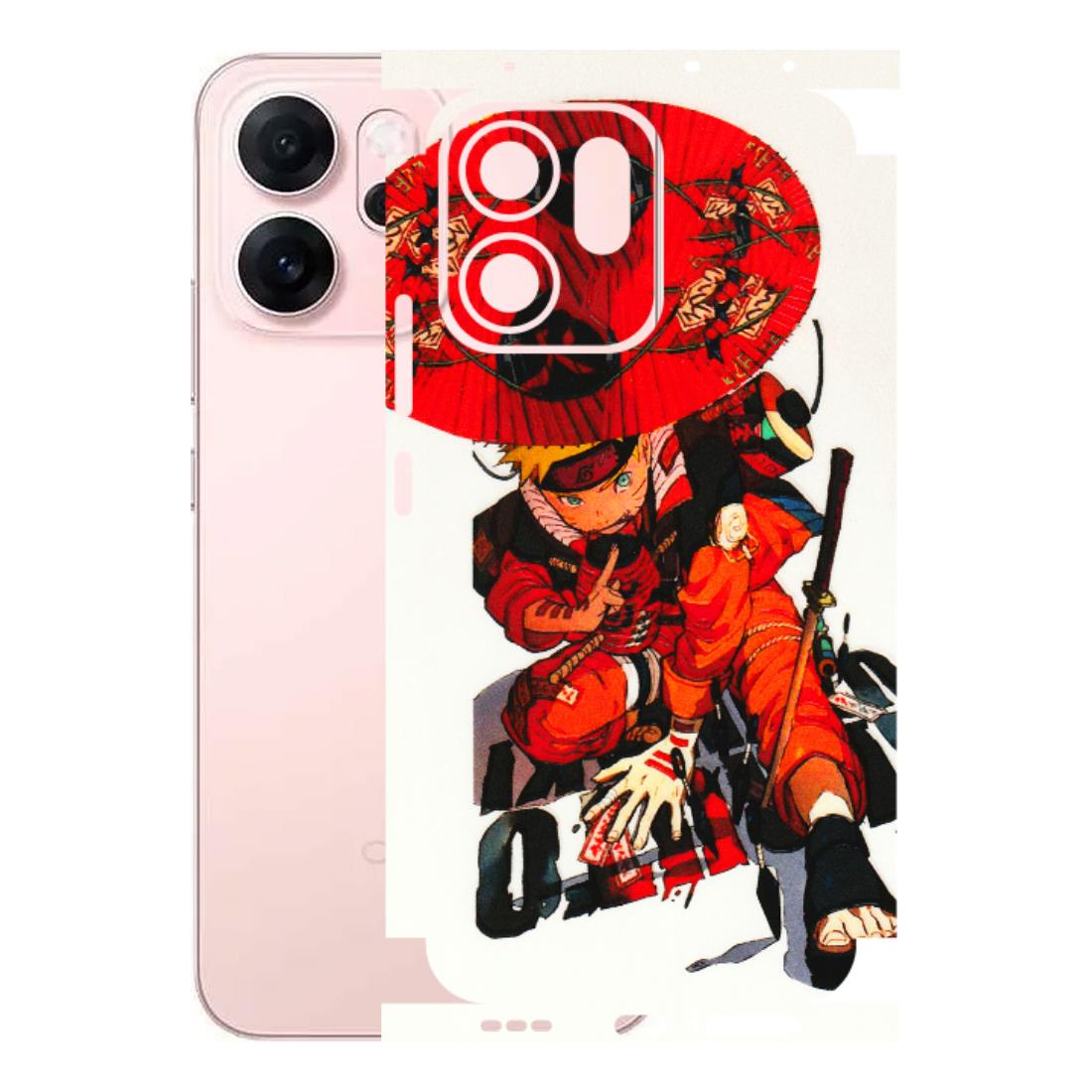 OPPO Phone Skins 2025 (All Models) - Naruto - 3D Embossed Finish (L-208) Oppp Reno 14F 5G