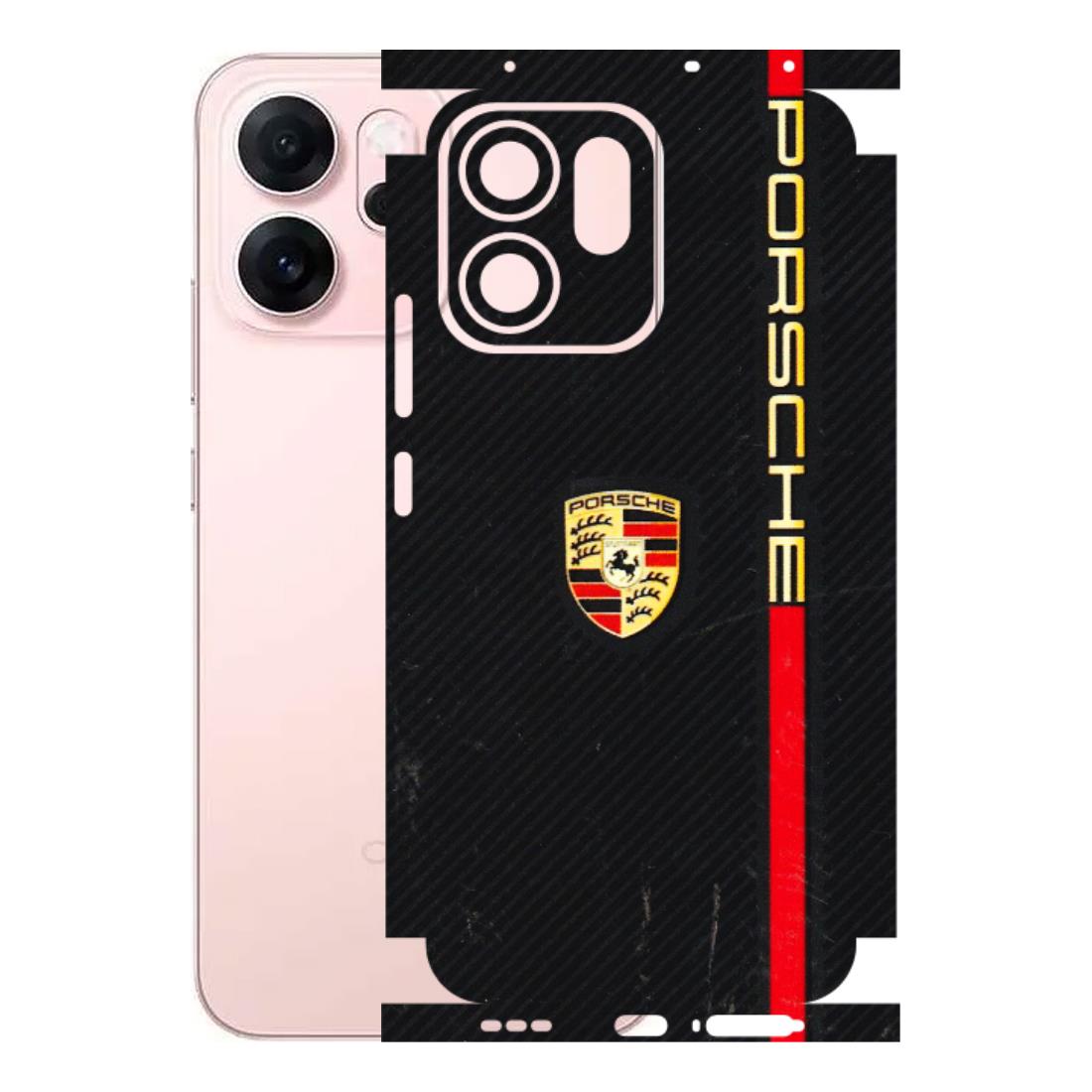 OPPO Phone Skins 2025 (All Models) - Premium Porsche - 3D Embossed Finish (L-225) Oppp Reno 14F 5G
