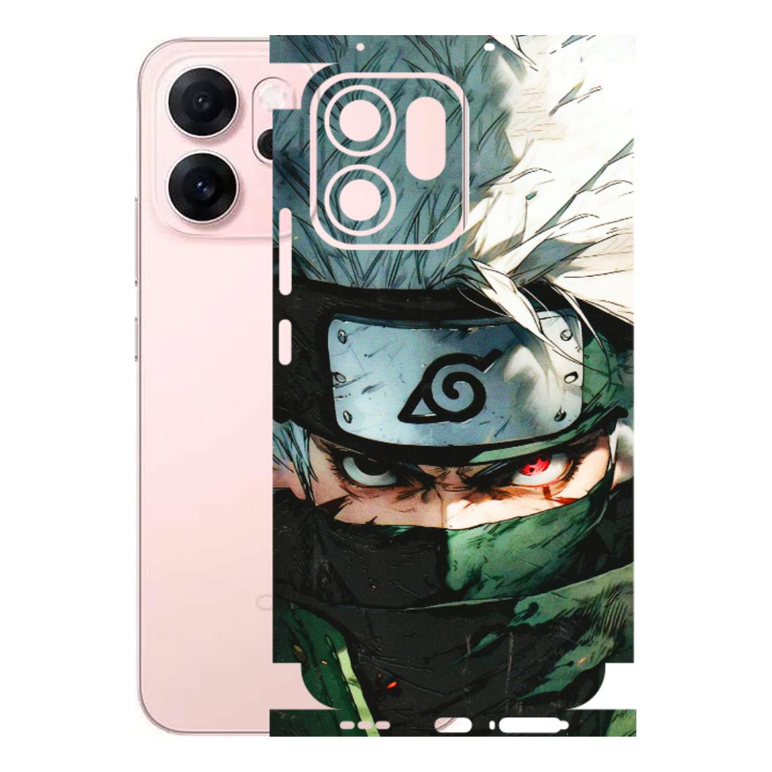 OPPO Phone Skins 2025 (All Models) - Kakashi Red Eye Focus - 3D Embossed Finish (L-227) Oppp Reno 14F 5G