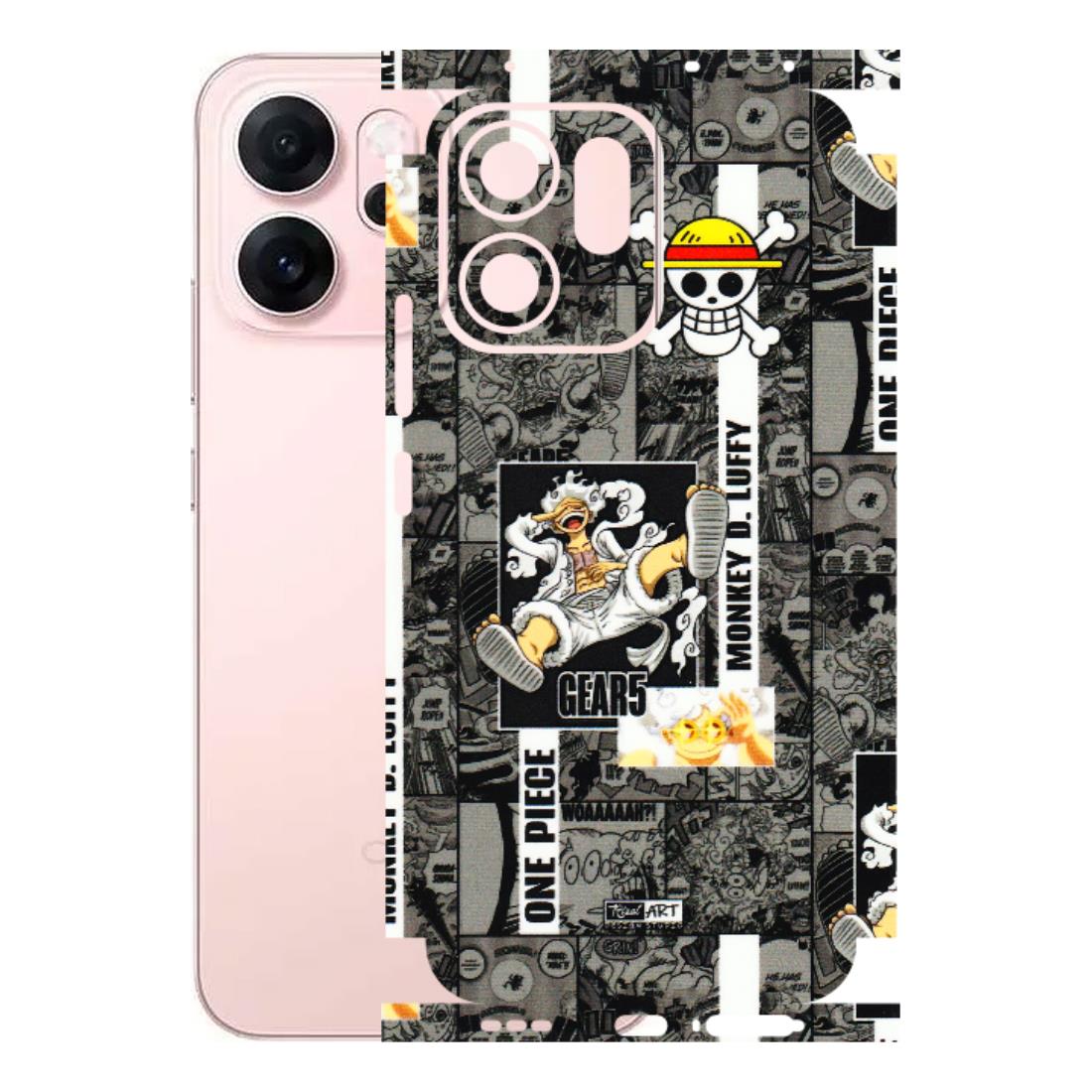 OPPO Phone Skins 2025 (All Models) - Cuffy Anime MonkeyCamic - 3D Embossed Finish (L-242) Oppp Reno 14F 5G