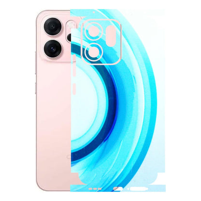 OPPO Phone Skins 2025 (All Models) - The Blue Curve - 3D Embossed Finish (L-244) Oppp Reno 14F 5G