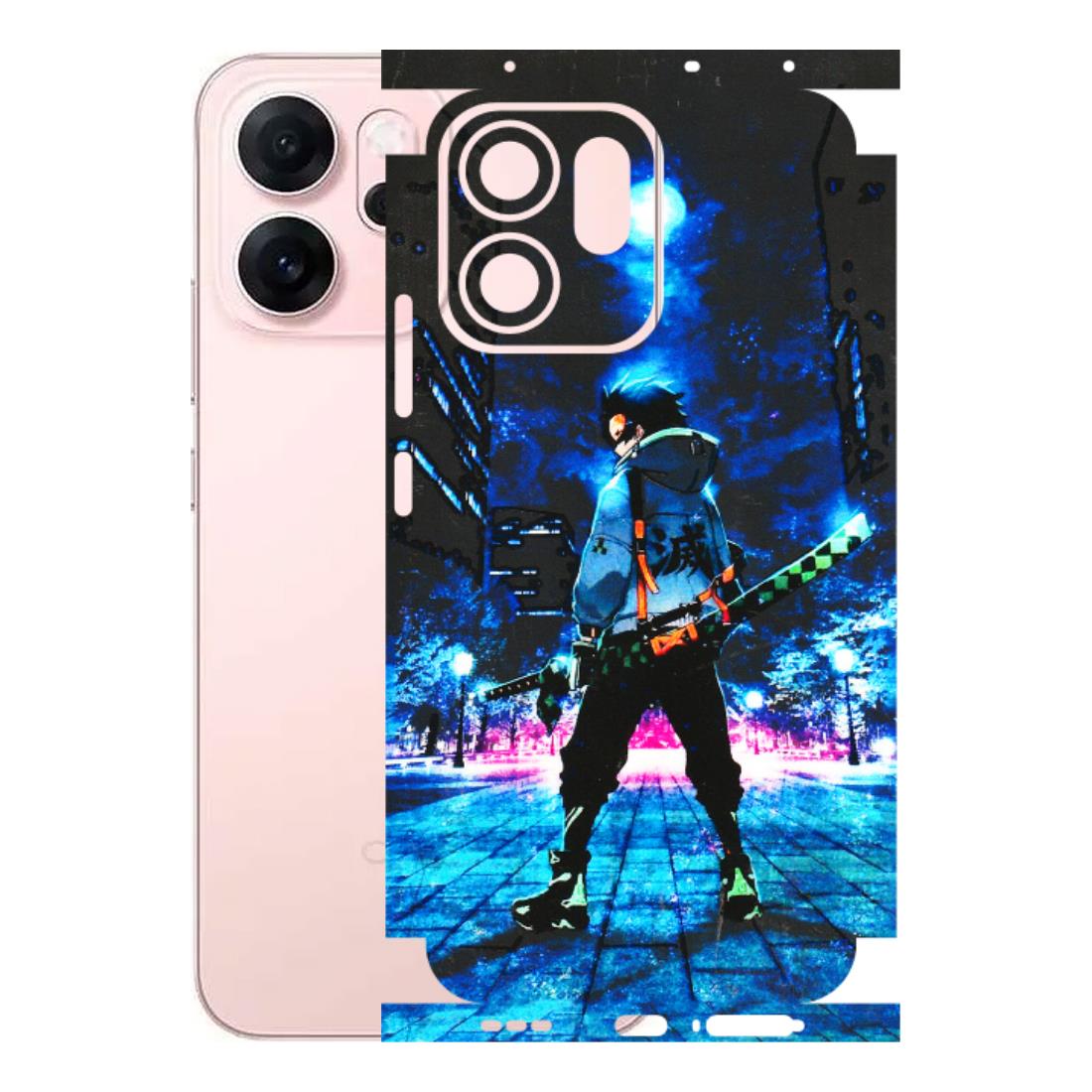 OPPO Phone Skins 2025 (All Models) - Demon Slayer Sword - 3D Embossed Finish (L-247) Oppp Reno 14F 5G