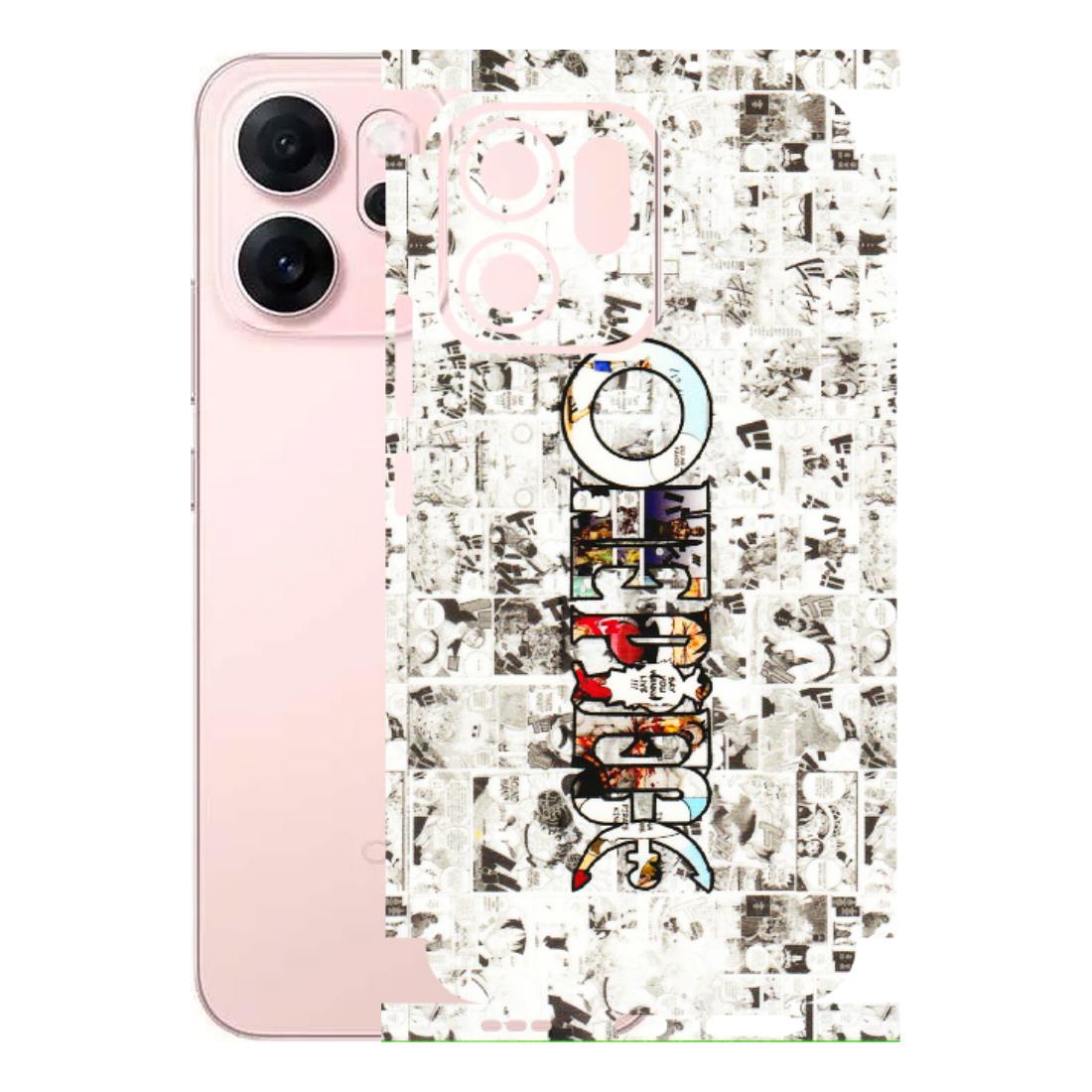 OPPO Phone Skins 2025 (All Models) - One Piece Manga - 3D Embossed Finish (L-26) Oppp Reno 14F 5G