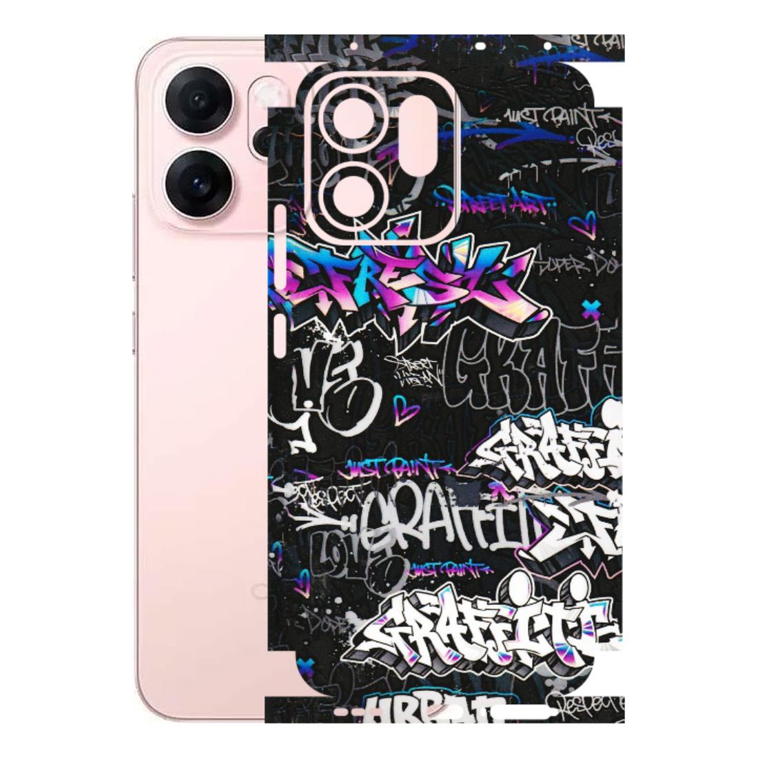 OPPO Phone Skins 2025 (All Models) - Graffiti Killer Latest - 3D Embossed Finish (L-274) Oppp Reno 14F 5G