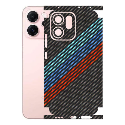 OPPO Phone Skins 2025 (All Models) - Carbon BM - 3D Embossed Finish (L-302) Oppp Reno 14F 5G