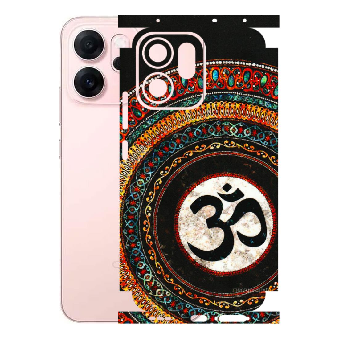 OPPO Phone Skins 2025 (All Models) - Aum Chant Abstract - 3D Embossed Finish (L-42) Oppp Reno 14F 5G