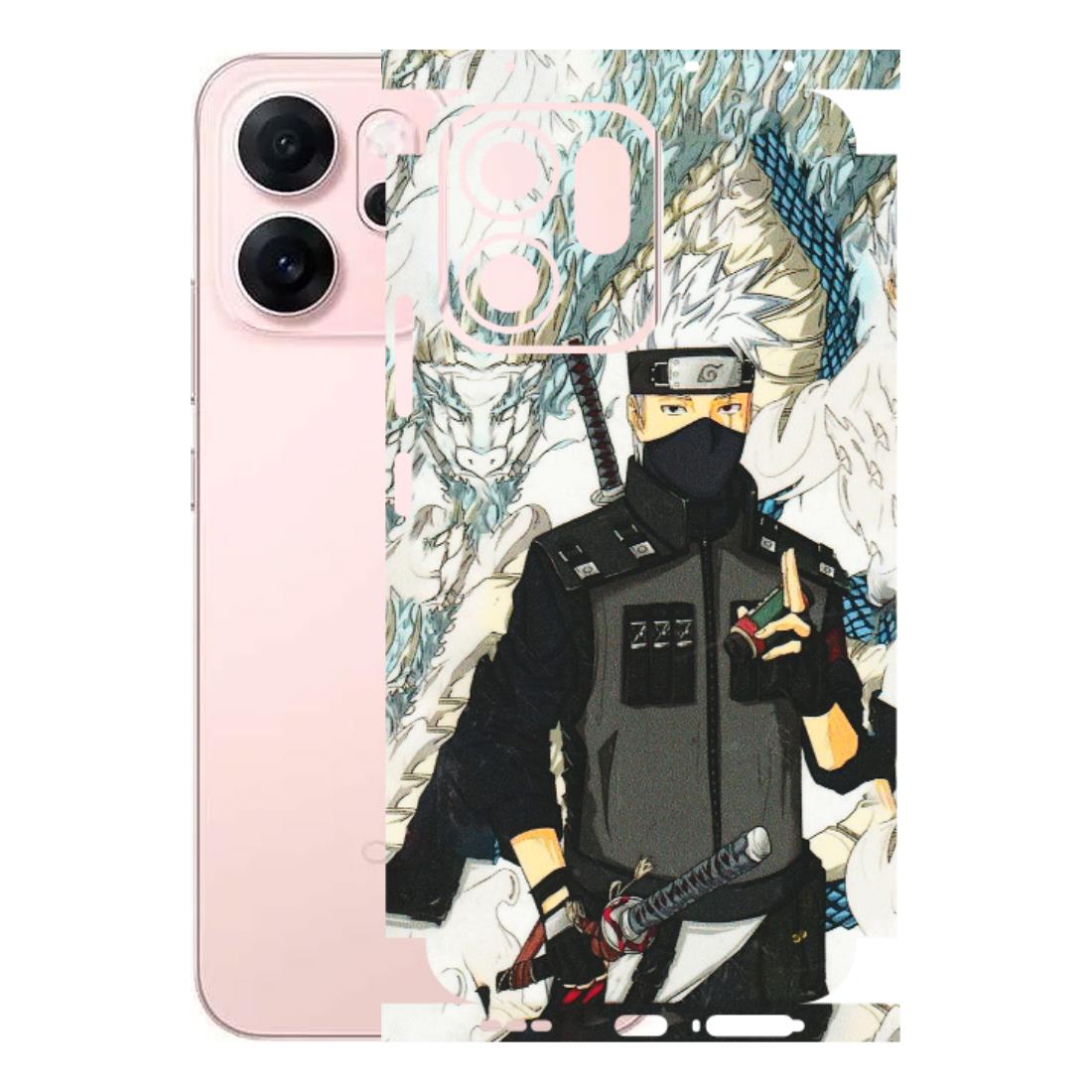 OPPO Phone Skins 2025 (All Models) - Kakashi Hatake Naruto Anime - 3D Embossed Finish (L-46) Oppp Reno 14F 5G