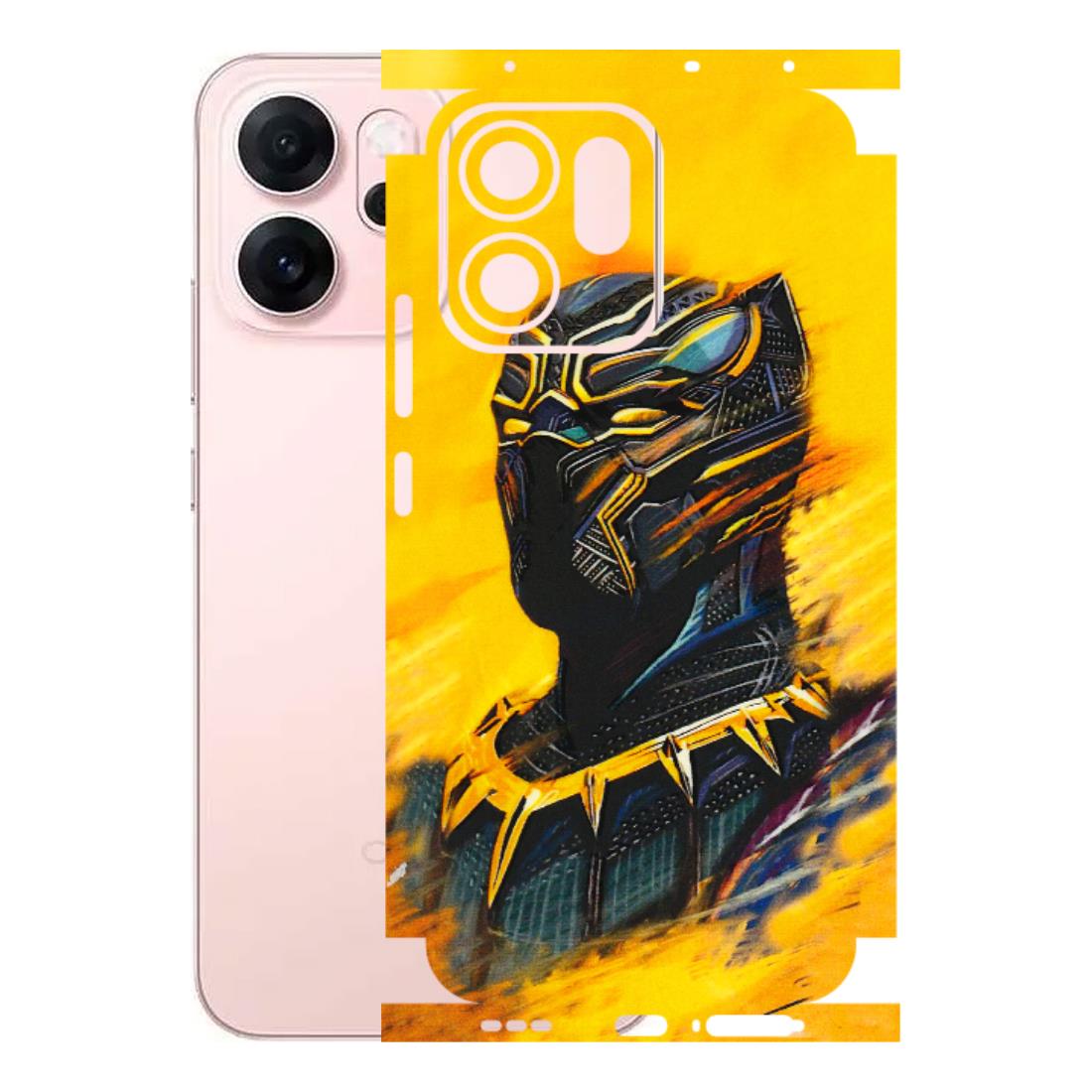 OPPO Phone Skins 2025 (All Models) - Yellow Panther - 3D Embossed Finish (L-54) Oppp Reno 14F 5G