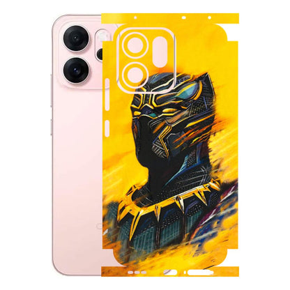 OPPO Phone Skins 2025 (All Models) - Yellow Panther - 3D Embossed Finish (L-54) Oppp Reno 14F 5G
