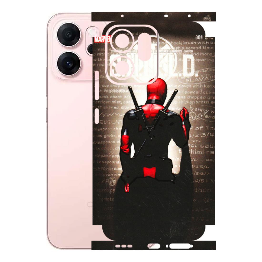 OPPO Phone Skins 2025 (All Models) - Deadpool - 3D Embossed Finish (L-56) Oppp Reno 14F 5G