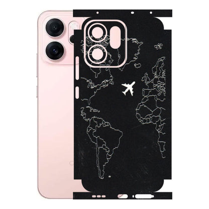OPPO Phone Skins 2025 (All Models) - Never Ending Travel - 3D Embossed Finish (L-79) Oppp Reno 14F 5G