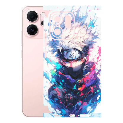 OPPO Phone Skins 2025 (All Models) - Naruto Face Mask - Matte Finish (M-03) Oppp Reno 14F 5G