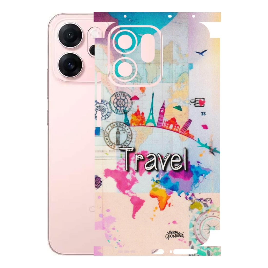 OPPO Phone Skins 2025 (All Models) - Travel The Wonders - Matte Finish (M-108) Oppp Reno 14F 5G