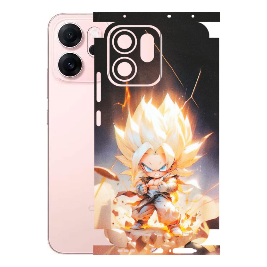 OPPO Phone Skins 2025 (All Models) - Goku Dragon Cute Anime - Matte Finish (M-131) Oppp Reno 14F 5G
