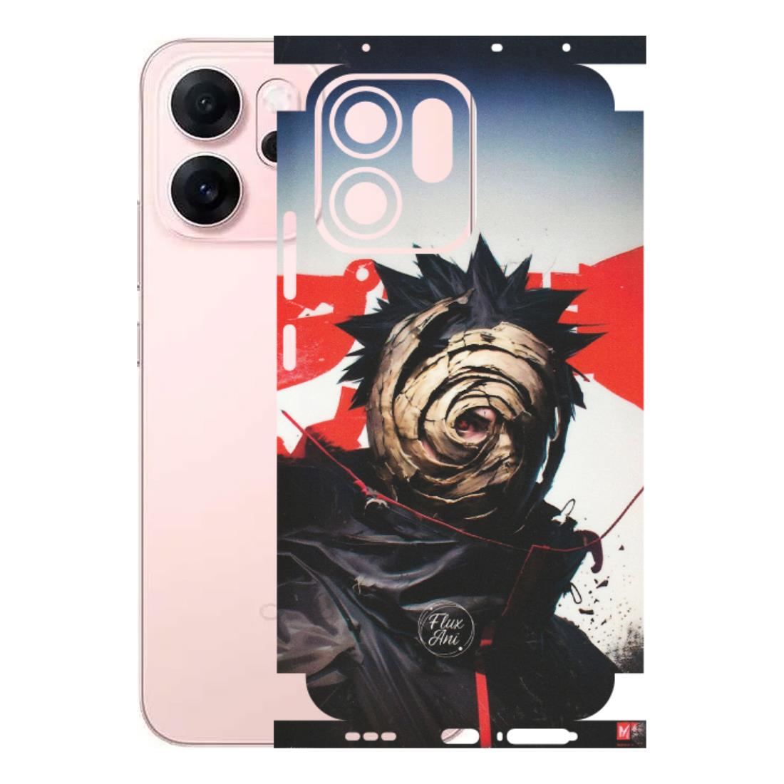 OPPO Phone Skins 2025 (All Models) - Obito Uchiha Cool Anime - Matte Finish (M-134) Oppp Reno 14F 5G