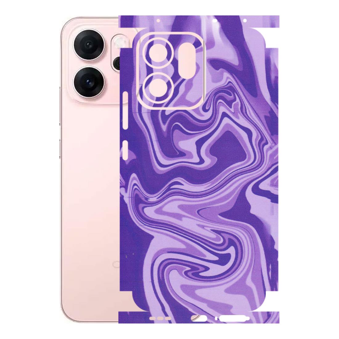 OPPO Phone Skins 2025 (All Models) - Hazy Purple Nights - Matte Finish (M-14) Oppp Reno 14F 5G