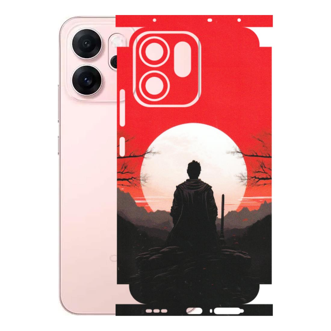 OPPO Phone Skins 2025 (All Models) - Samurai Anime - Matte Finish (M-141) Oppp Reno 14F 5G