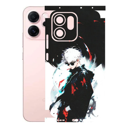 OPPO Phone Skins 2025 (All Models) - Gojo Powerful Charater Kaisen Anime - Matte Finish (M-144) Oppp Reno 14F 5G