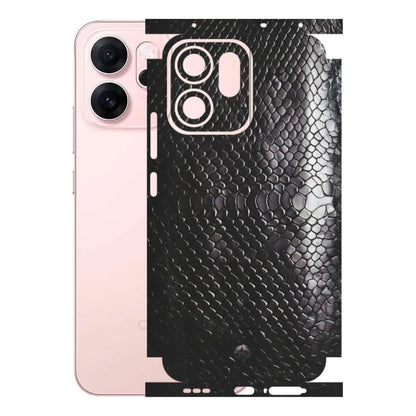 OPPO Phone Skins 2025 (All Models) - Black Snack Leather - Matte Finish (M-147) Oppp Reno 14F 5G