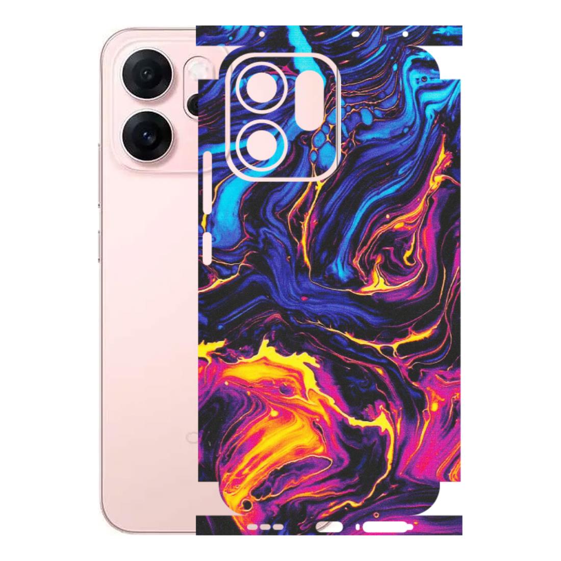 OPPO Phone Skins 2025 (All Models) - Abstract Paint Classy - Matte Finish (M-15) Oppp Reno 14F 5G