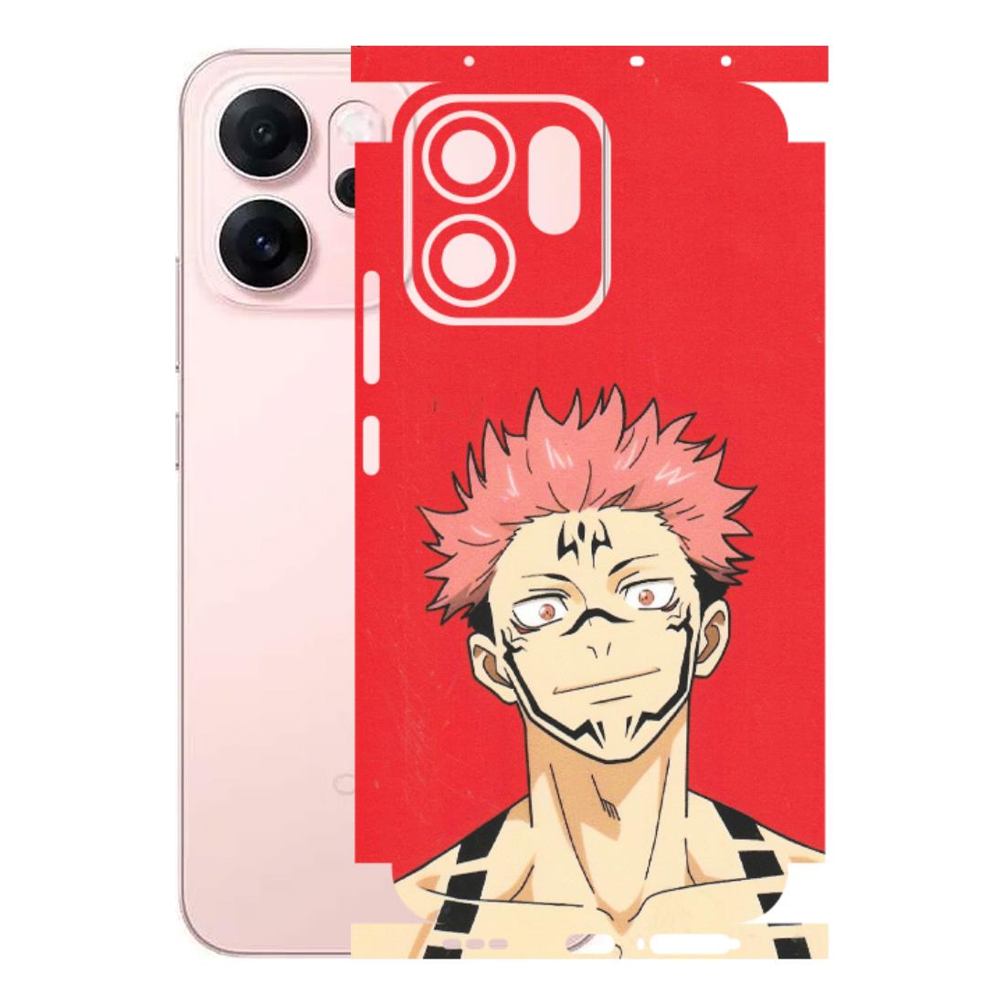 OPPO Phone Skins 2025 (All Models) - Ryomen Sukuna Fun Anime - Matte Finish (M-153) Oppp Reno 14F 5G