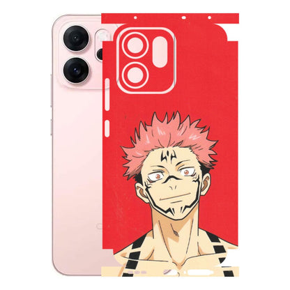 OPPO Phone Skins 2025 (All Models) - Ryomen Sukuna Fun Anime - Matte Finish (M-153) Oppp Reno 14F 5G