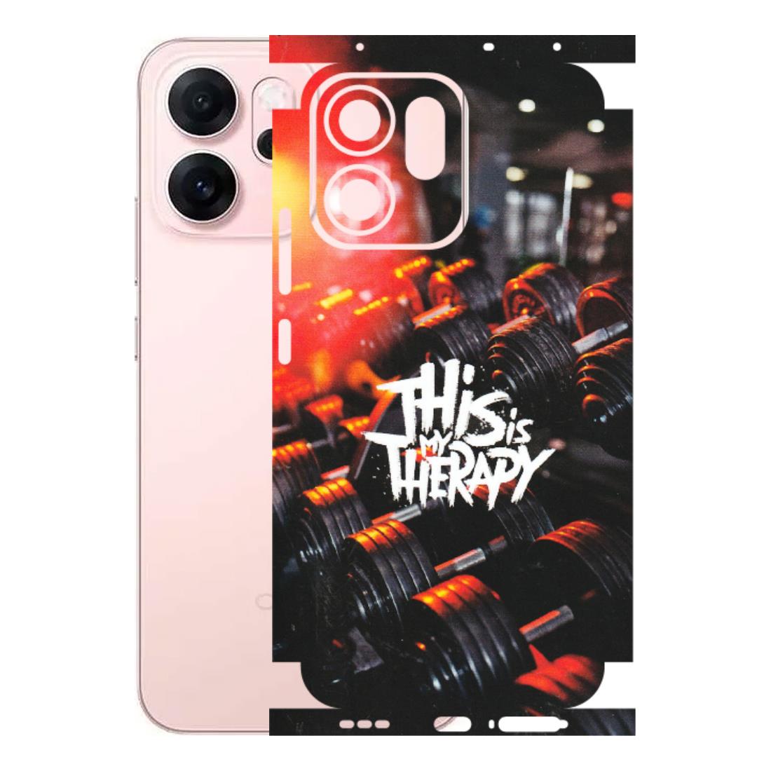 OPPO Phone Skins 2025 (All Models) - GYM Lover Therapy - Matte Finish (M-160) Oppp Reno 14F 5G