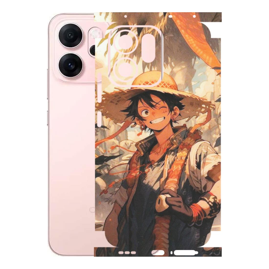 OPPO Phone Skins 2025 (All Models) - Anime Character Smile - Matte Finish (M-33) Oppp Reno 14F 5G