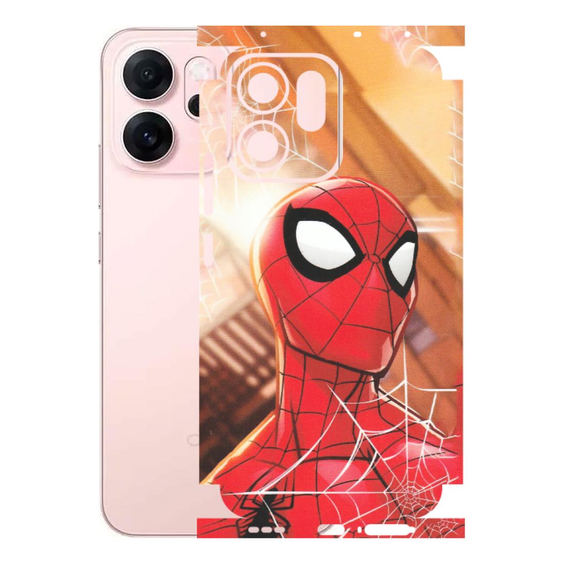 OPPO Phone Skins 2025 (All Models) - Spiderman Face New - Matte Finish (M-41) Oppp Reno 14F 5G