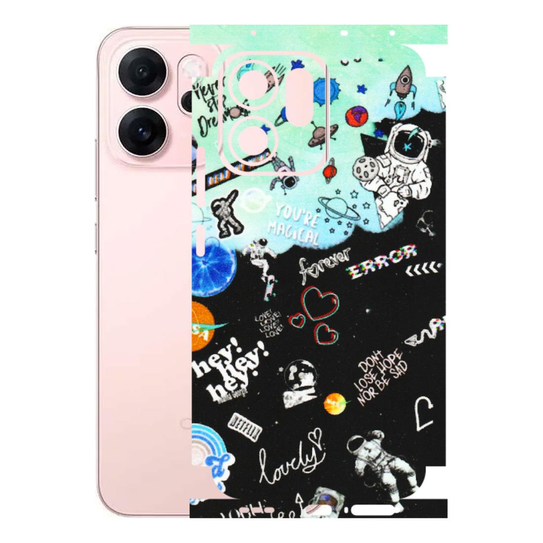 OPPO Phone Skins 2025 (All Models) - Living In A Space Dream - Matte Finish (M-46) Oppp Reno 14F 5G