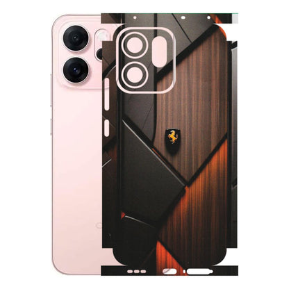 OPPO Phone Skins 2025 (All Models) - Lambo Beauty Wood Pattern Sober - Matte Finish (M-51) Oppp Reno 14F 5G