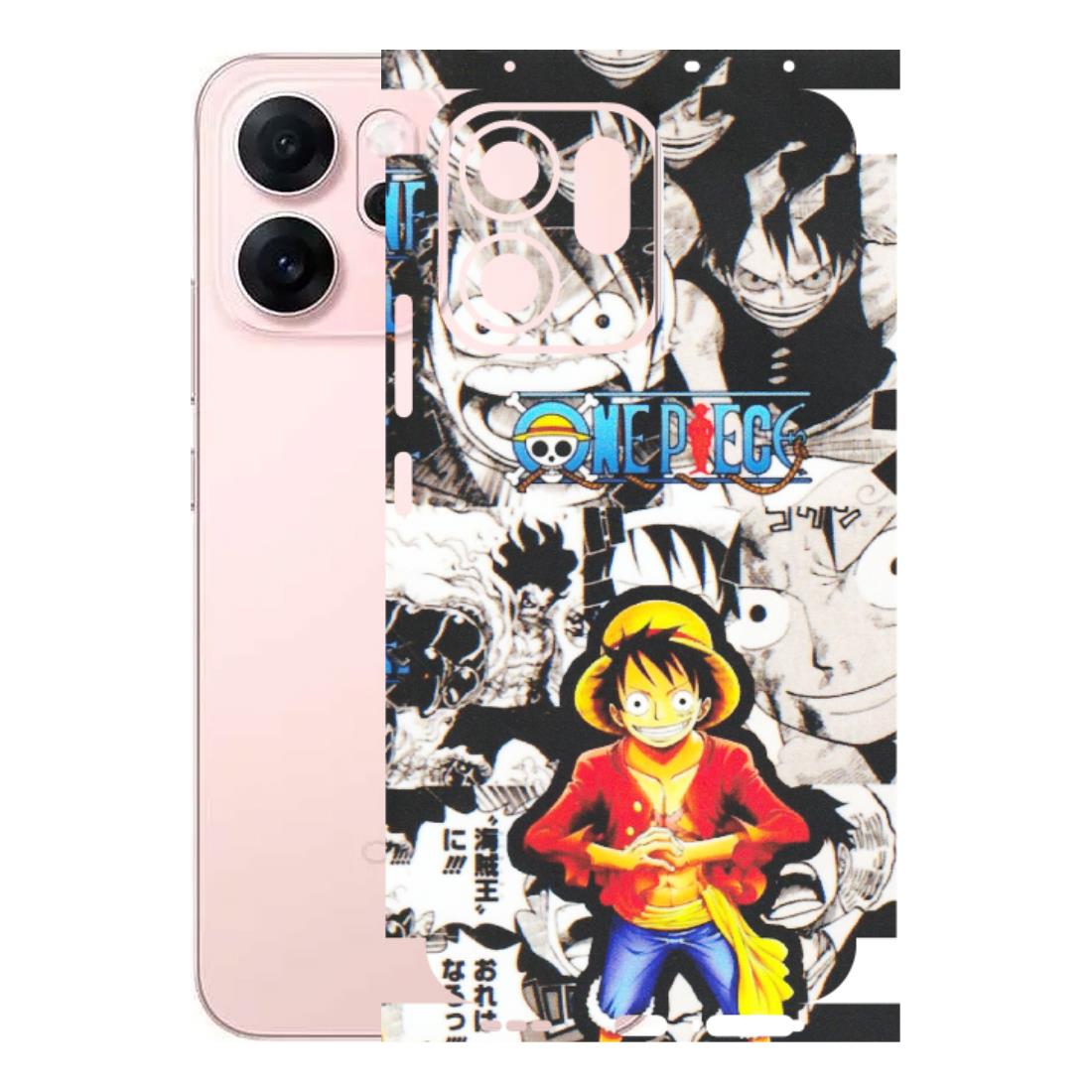 OPPO Phone Skins 2025 (All Models) - One Piece B&W - Matte Finish (M-63) Oppp Reno 14F 5G