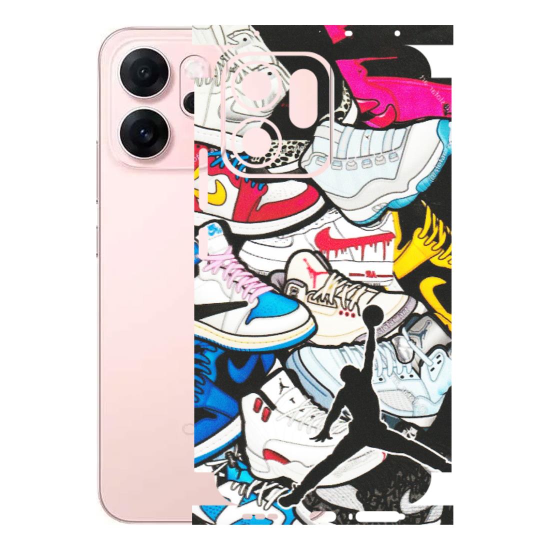 OPPO Phone Skins 2025 (All Models) - Jordan Sneakers Fan - Matte Finish (M-80) Oppp Reno 14F 5G