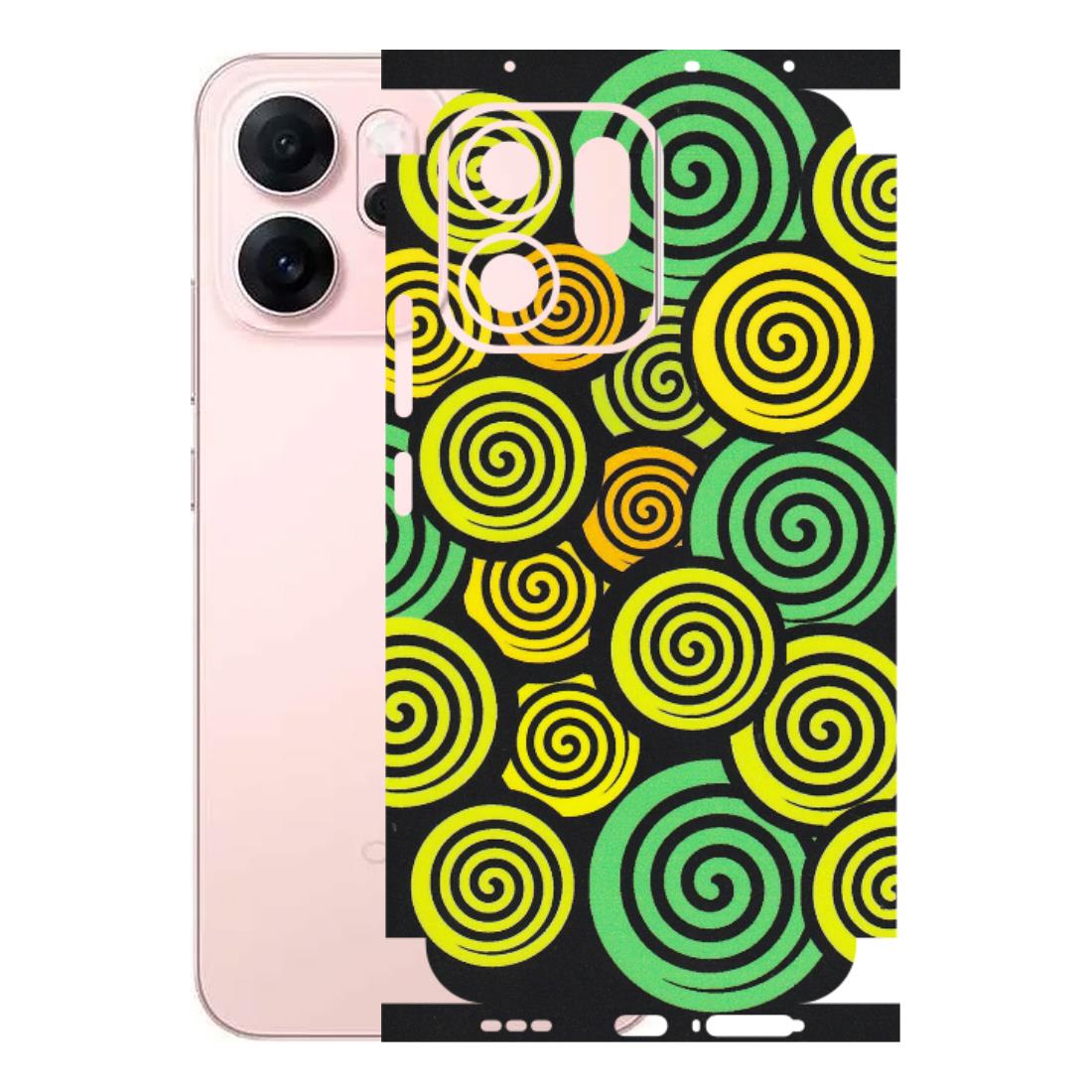 OPPO Phone Skins 2025 (All Models) - Crazy Spiral - Matte Finish (M-91) Oppp Reno 14F 5G