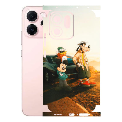 OPPO Phone Skins 2025 (All Models) - Hello Mr. Goofy - Transparent Finish (T-13) Oppp Reno 14F 5G