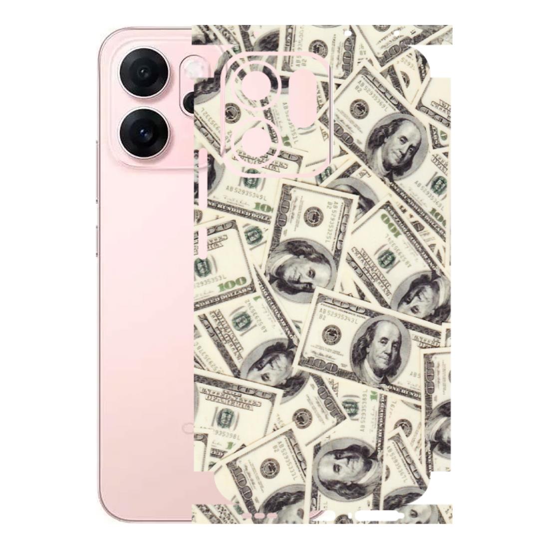 OPPO Phone Skins 2025 (All Models) - Dollar Lover - Transparent Finish (T-17) Oppp Reno 14F 5G