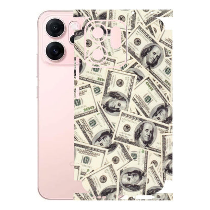 OPPO Phone Skins 2025 (All Models) - Dollar Lover - Transparent Finish (T-17) Oppp Reno 14F 5G
