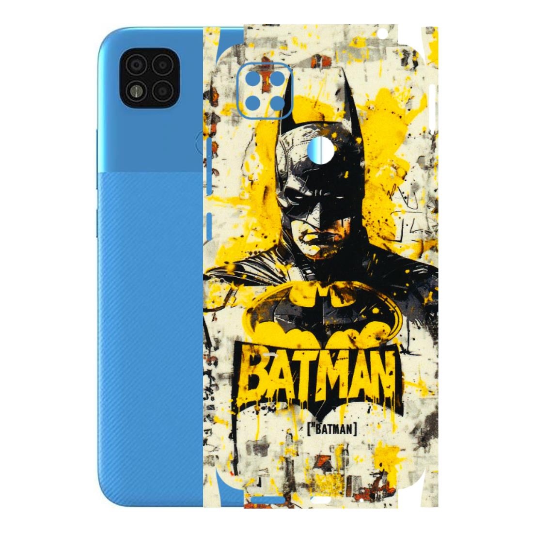POCO Phone Skins (All Models) - Batman Yellow BT - 3D Embossed Finish (L-304) Poco C31